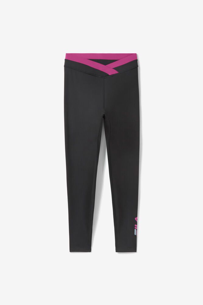 Fila Peerless 7/8 Legging Pants Black - Womens - 56384ADKG